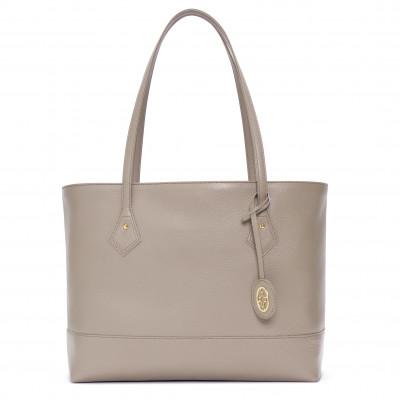 ふるさと納税 御代田町 [濱野皮革工藝のバッグ]フィオーレミオトート(エクリューグレー)