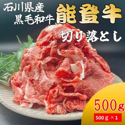 ふるさと納税 加賀市 能登牛 切り落とし 500g×1パック