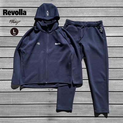 ふるさと納税 牧之原市 Revolla イケオジセットアップ【ネイビー】【L