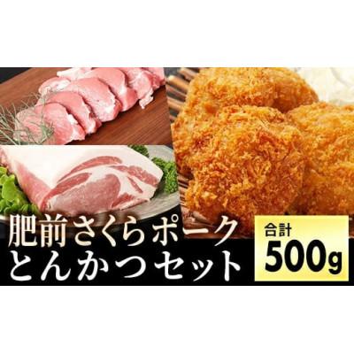 ふるさと納税 大町町 ブランド豚[肥前さくらポーク]ヒレ&amp;ロースセット 500g(大町町)