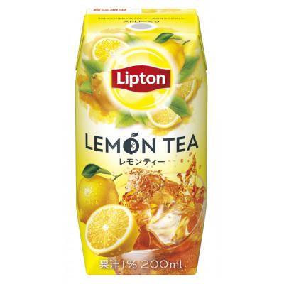ふるさと納税 江南市 リプトン レモンティー 200ml×24本 森永乳業 紅茶飲料 プリズマパック