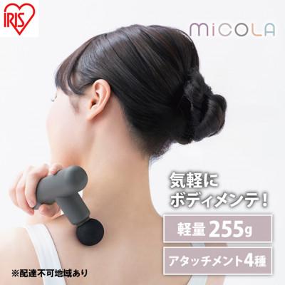 ふるさと納税 大河原町 ハンディガン 軽量 MiCOLA ビューティーケアガンダークグレー ポーチ付