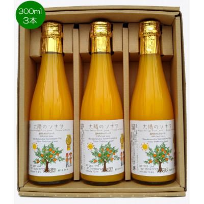 ふるさと納税 八幡浜市 太陽のソナタ(温州おれんじジュース小3本入り)[C12-4]