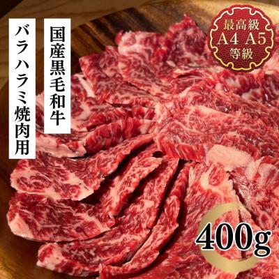 ふるさと納税 郡山市 福島牛 ばらハラミ焼肉用 400g