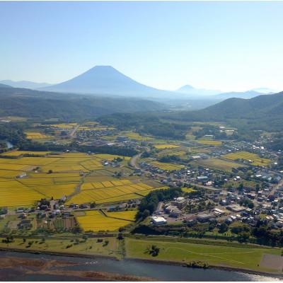 ふるさと納税 蘭越町 [返礼品なし]お米と温泉と花のまち 蘭越町を応援!