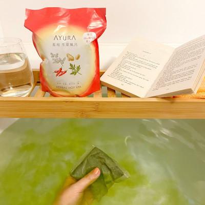 ふるさと納税 南国市 AYURA(アユーラ) 蓬香草湯α\u0026薬用ハーバルホットスパ(医薬部外品) 各3箱の画像