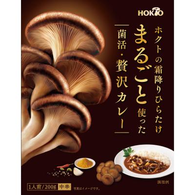ふるさと納税 小諸市 霜降りひらたけ まるごと使った菌活・贅沢カレー (200g 1人前 中辛)×5個セット