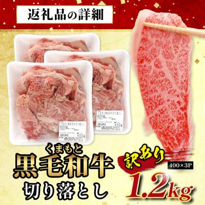 ふるさと納税 多良木町 【訳あり】くまもと黒毛和牛 切り落とし1.2kg(多良木町) |  | 03