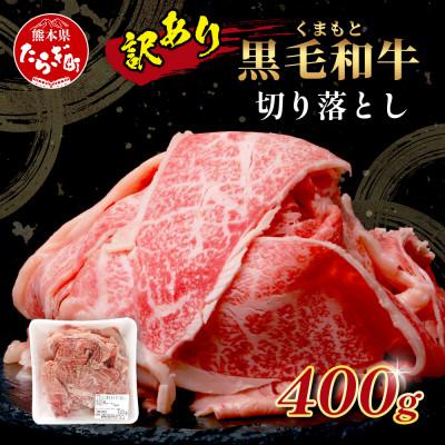 ふるさと納税 多良木町 [訳あり]くまもと黒毛和牛 切り落とし400g(多良木町)