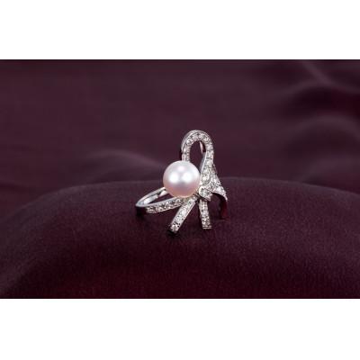 ふるさと納税 鳥羽市 花珠アコヤパールリング(1650-05 10号)