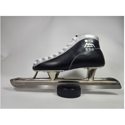 ふるさと納税 原村 [原村シンボルマーク付き]S・S・S スピードスケート靴(中級者向け)21.5cm