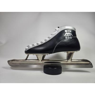 ふるさと納税 原村 [原村シンボルマーク付き]S・S・S スピードスケート靴(中級者向け)24.5cm