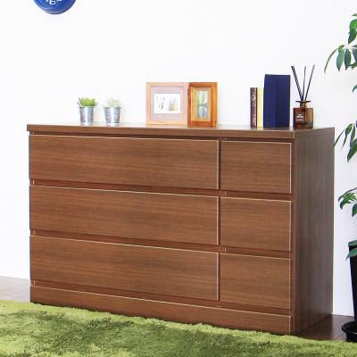 ふるさと納税 大川市 ローチェスト 完成品 幅120cm 日本製 CRCH-01-120L SW