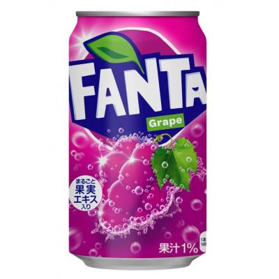 ふるさと納税 基山町 ファンタグレープ 350ml缶 2箱(48本)