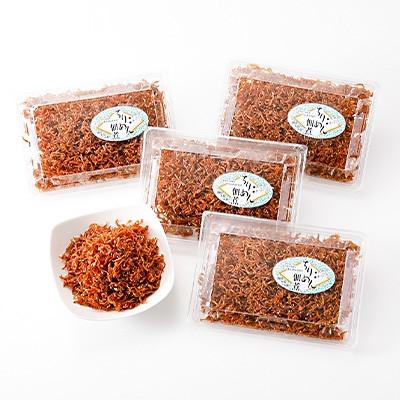 ふるさと納税 さぬき市 [漁師が作ったお惣菜]ちりめん佃煮 400g(100g×4パック)