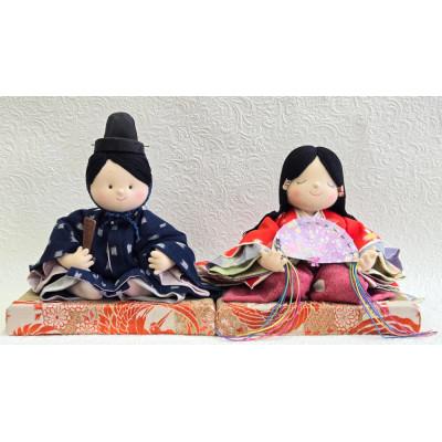 ふるさと納税 福山市 手造り布人形 みの里 『 みのり雛 』