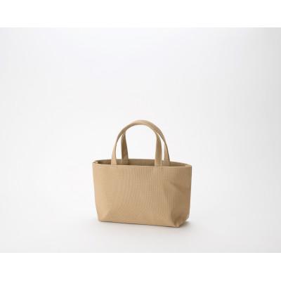 ふるさと納税 新庄市 帆布トートバッグ 小[ベージュ](8号帆布)