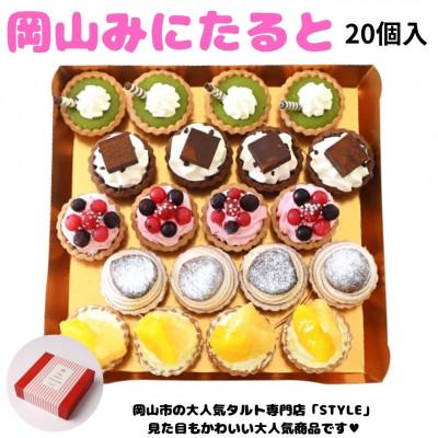 ふるさと納税 岡山市 岡山みにたると(厳選5種 20個入り)