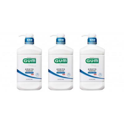ふるさと納税 南アルプス市 &lt;サンスター&gt;G.U.M デンタルリンス 低刺激ノンアルコールタイプ 960ml×3本