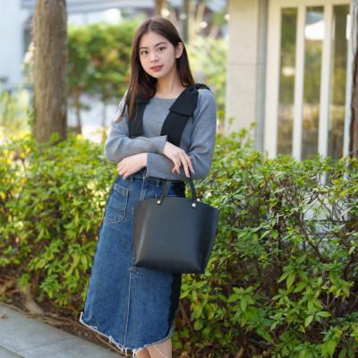 ふるさと納税 豊岡市 豊岡鞄 haakiLeatherトートバッグ HLB100 ネロ