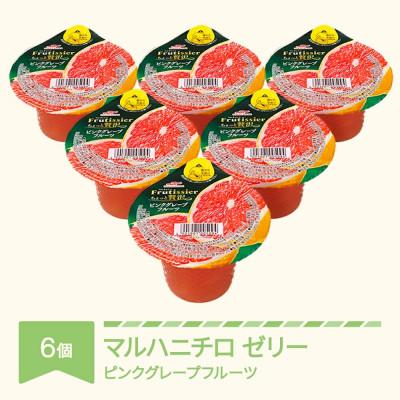 ふるさと納税 村山市 マルハニチロ フルティシエ ちょっと贅沢シリーズ ピンクグレープフルーツ 6個入り×1箱セット