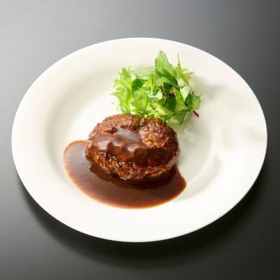 ふるさと納税 葛飾区 銀座リストランテ「ポルトファーロ」監修 本格デミグラスソースハンバーグ10個セット