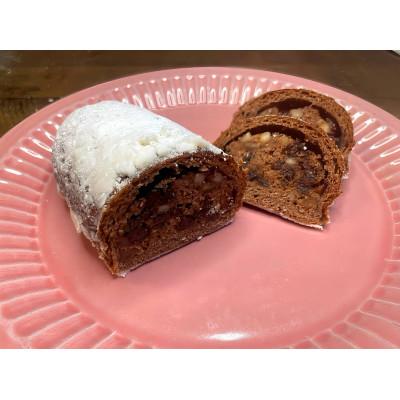 ふるさと納税 春日部市 チョコレート好きのショコラリッチシュトレン (1本×500g) ギフトやクリスマスに最適な焼き菓子