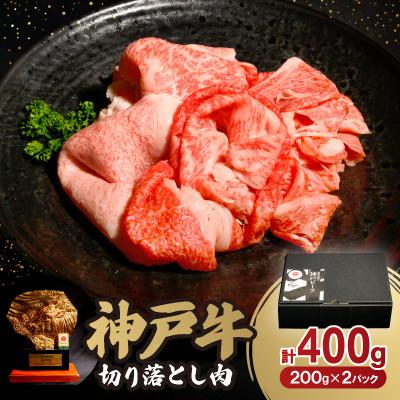 ふるさと納税 川西市 神戸牛切り落とし肉 400g