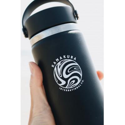 ふるさと納税 鎌倉市 鎌倉インテルタンブラーHydro Flask製 黒 591ml
