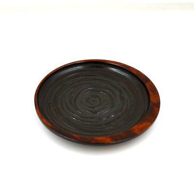 ふるさと納税 三木町 [香川漆器]三日月皿 象谷塗 5寸(15cm)