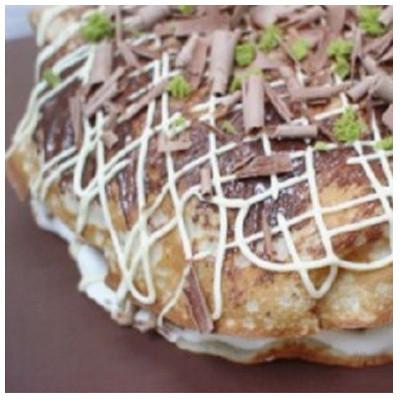 ふるさと納税 筑西市 お好み焼き風ケーキ 5号 15cm