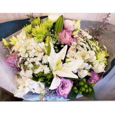 ふるさと納税 盛岡市 季節のお花 仏花用花束 Bタイプ(1対)