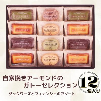 ふるさと納税 豊田市 自家挽きアーモンドのガトーセレクション(12個)