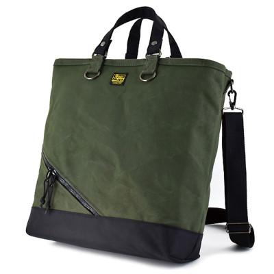 ふるさと納税 松茂町 VanNuys いいとこ取りのオールインワン FreeFreeTote(グリーン×ブラック)