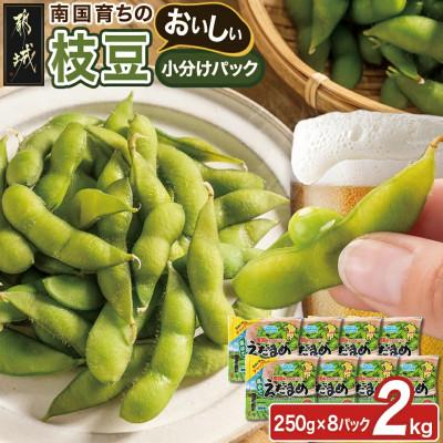 ふるさと納税 都城市 南国育ちのおいしい枝豆 2kg