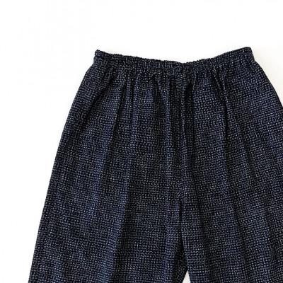 ふるさと納税 久留米市 久留米絣文人柄ショートパンツ(2Lサイズ)