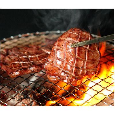ふるさと納税 南三陸町 佐利の牛タン 業務用 厚切塩味 500g(約250g×2パック)