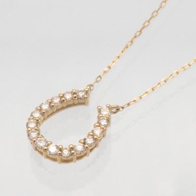 ふるさと納税 昭和町 K18 0.20ct ダイヤモンド ペンダントネックレス