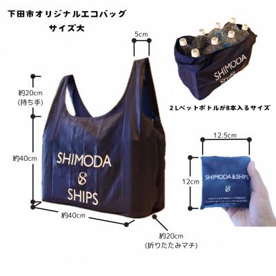 ふるさと納税 下田市 [先行受付]下田市オリジナル SHIPSエコバッグ(大小セット) SDGs