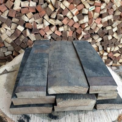 ふるさと納税 丹波篠山市 オーク材の樽薪 箱込25kg(内容量約24kg)_1