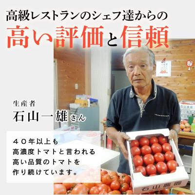 ふるさと納税 掛川市 【先行受付2027年発送】美味しんぼに登場　トマト「桃太郎」大箱 28玉〜42玉　特選　糖度9度以上 |  | 01