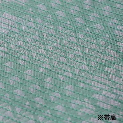 ふるさと納税 那珂川市 【博多織】八寸名古屋帯 OKANOオーダー献上博多帯:鈴蘭 すずらん(平仕立) |  | 03
