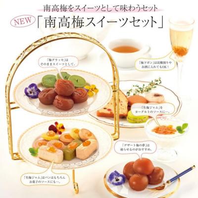 ふるさと納税 田辺市 南高梅スイーツセット[kbe039-1]