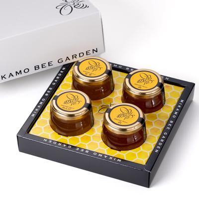 レンゲ・エゾマツ蜂蜜セット ふるさと納税 津山市 津山市産れんげ蜂蜜1本・百花蜂蜜1本・山蜂蜜2本