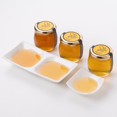 ふるさと納税 津山市 津山市産れんげ蜂蜜1本・百花蜂蜜1本・山蜂蜜2本
