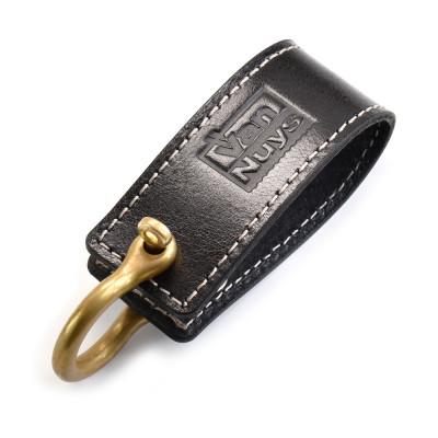 ふるさと納税 松茂町 VanNuys ビンテージオイルシュリンクレザーのキーホルダー(ビンテージブラック)