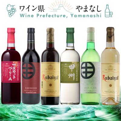 ふるさと納税 山梨県 山梨ワイン リラックス 飲み比べ 6本セット | 