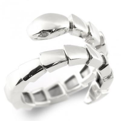 ふるさと納税 昭和町 蛇 プラチナ フリーサイズリング 形状記憶 ダイヤモンド pt950240805hy400p