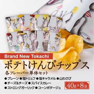 ふるさと納税 帯広市 ポテトけんぴチップスセット全8種【Brand New