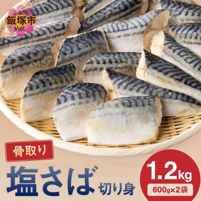ふるさと納税 飯塚市 [訳あり] 骨取り 塩さば切り身 脂ののったノルウェー産サバを便利なサイズの切身!(飯塚市)